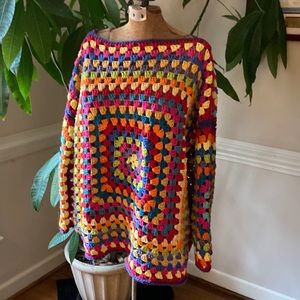 Granny Square Sweater